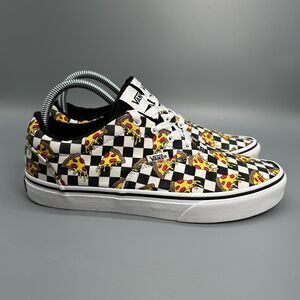 Vans Kids Sneakers with Checkered Pizza Design